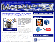 Tablet Screenshot of megawiremarketing.com